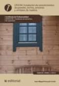instalación de revestimientos de paredes, techos, armarios y similares de madera. mams0108 (ebook)-juan miguel pascual cortes-9788415670605 instalación de revestimientos de paredes, techos, armarios y similares de madera. mams0108 (ebook)-juan miguel pascual cortes-9788415670605