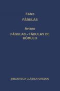 fabulas; fabulas de romulo-9788424927905 fabulas; fabulas de romulo-9788424927905