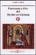 panorama critico del mester de clerecia-isabel uria-9788470398605 panorama critico del mester de clerecia-isabel uria-9788470398605