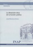 la dimension etica de la funcion publica-jaime rodriguez-arana-9788470888205 la dimension etica de la funcion publica-jaime rodriguez-arana-9788470888205