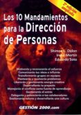los 10 mandamientos para la direccion de personas (2ª ed.)-eduardo soto-simon l. dolan-irene martin-9788480887205 los 10 mandamientos para la direccion de personas (2ª ed.)-eduardo soto-simon l. dolan-irene martin-9788480887205