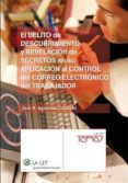 el delito de descubrimiento y revelacion de secretos en su aplica cion al control del correo electronicodel trabajador: analisis critico del art. 197 del codigo penal y de las posibles causas de justif-9788481262605 el delito de descubrimiento y revelacion de secretos en su aplica cion al control del correo electronicodel trabajador: analisis critico del art. 197 del codigo penal y de las posibles causas de justif-9788481262605