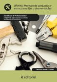 (i.b.d.)montaje de conjuntos y estructuras fijas o desmontables. f,ee0108 operaciones auxiliares de fabricacion mecanica-9788483646205 (i.b.d.)montaje de conjuntos y estructuras fijas o desmontables. f,ee0108 operaciones auxiliares de fabricacion mecanica-9788483646205