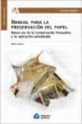 manual para la preservacion del papel: nueva era de la conservaci on preventiva y su aplicacion actualizada-silvio goren-9789871305605 manual para la preservacion del papel: nueva era de la conservaci on preventiva y su aplicacion actualizada-silvio goren-9789871305605