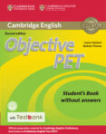 objective pet (2nd edition) student s book without answers with cd-rom & testbank-9781316602515 objective pet (2nd edition) student s book without answers with cd-rom & testbank-9781316602515