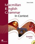 macmillan english grammar in context essential with key and cd-ro m pack-9781405070515 macmillan english grammar in context essential with key and cd-ro m pack-9781405070515