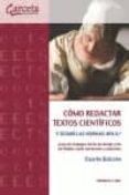 como redactar textos cientificos-orfelio g. leon-9788416228515 como redactar textos cientificos-orfelio g. leon-9788416228515
