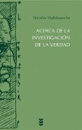 acerca de la investigacion de la verdad-nicolas malebranche-9788430117215 acerca de la investigacion de la verdad-nicolas malebranche-9788430117215