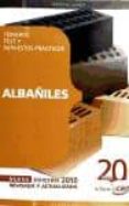 albañiles. temario, test y supuestos practicos-9788468105215 albañiles. temario, test y supuestos practicos-9788468105215