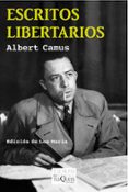 escritos libertarios-albert camus-9788483839515 escritos libertarios-albert camus-9788483839515