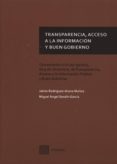 transparencia, acceso a la informacion y buen gobierno-jaime rodriguez arana muñoz-9788490451915 transparencia, acceso a la informacion y buen gobierno-jaime rodriguez arana muñoz-9788490451915