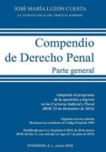 compendio de derecho penal: parte general (23ª ed.)-jose maria luzon cuesta-9788490857915 compendio de derecho penal: parte general (23ª ed.)-jose maria luzon cuesta-9788490857915