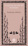 lo que hay que saber del budismo-bauddhadasa bhikkhu-9788495094315 lo que hay que saber del budismo-bauddhadasa bhikkhu-9788495094315