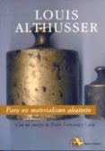 para un materialismo aleatorio-louis althusser-9788495897015 para un materialismo aleatorio-louis althusser-9788495897015