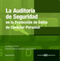 la auditoria de seguridad en la proteccion de datos de caracter p ersonal. un nuevo reto (incluye cd con formularios)-ana marzo portera-9788496283015 la auditoria de seguridad en la proteccion de datos de caracter p ersonal. un nuevo reto (incluye cd con formularios)-ana marzo portera-9788496283015