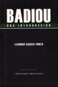 badiou, una introduccion-leandro garcia ponzo-9789876310215 badiou, una introduccion-leandro garcia ponzo-9789876310215