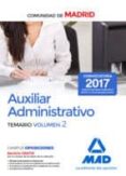 auxiliar administrativo de la comunidad de madrid. temario (vol. 2)-9788414209325 auxiliar administrativo de la comunidad de madrid. temario (vol. 2)-9788414209325