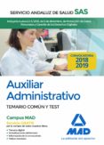 auxiliar administrativo del servicio andaluz de salud: temario comun y test-9788414223925 auxiliar administrativo del servicio andaluz de salud: temario comun y test-9788414223925