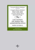 lecciones de derecho administrativo: parte general (vol. ii) (2ª ed.)-concepcion barrero rodriguez-9788430966325 lecciones de derecho administrativo: parte general (vol. ii) (2ª ed.)-concepcion barrero rodriguez-9788430966325