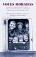 voces robadas: diarios de guerra de adolescentes desde la primera guerra mundial hasta irak-filipovic zlata-melanie challenger-9788434453425 voces robadas: diarios de guerra de adolescentes desde la primera guerra mundial hasta irak-filipovic zlata-melanie challenger-9788434453425