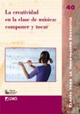 la creatividad en la clase de musica-9788478274925 la creatividad en la clase de musica-9788478274925