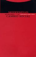 modernidad y cambio social-francisco entrena duran-9788481644425 modernidad y cambio social-francisco entrena duran-9788481644425