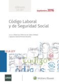 código laboral y de seguridad social 2016 + actualización digital (smarteca)-francisco perez de los cobos-ignacio garcia-perrote escartin-9788490205525 código laboral y de seguridad social 2016 + actualización digital (smarteca)-francisco perez de los cobos-ignacio garcia-perrote escartin-9788490205525