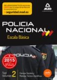 escala básica de policía nacional. test ciencias sociales y materias técnico-científicas volumen 2-9788490933725 escala básica de policía nacional. test ciencias sociales y materias técnico-científicas volumen 2-9788490933725