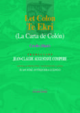 let colon te ekri (la carta de colon) (ebook)-9788499860725 let colon te ekri (la carta de colon) (ebook)-9788499860725