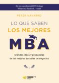 lo que saben los mejores mba (ebook)-peter navarro-9788415330035 lo que saben los mejores mba (ebook)-peter navarro-9788415330035