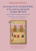 los arcanos de la unicidad de dios en las estancias espirituales del sheij abu sa id-9788416316335 los arcanos de la unicidad de dios en las estancias espirituales del sheij abu sa id-9788416316335