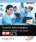 auxiliar de la funcion administrativa. servicio cantabro de salud . scs: temario (vol. iii)-9788417674335 auxiliar de la funcion administrativa. servicio cantabro de salud . scs: temario (vol. iii)-9788417674335