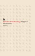 origenes de la novela i-marcelino menendez pelayo-9788424935535 origenes de la novela i marcelino menendez pelayo 9788424935535