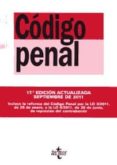 codigo penal: ley organica 10/1995, de 23 de noviembre (17ª ed.)-9788430953035 codigo penal: ley organica 10/1995, de 23 de noviembre (17ª ed.)-9788430953035