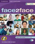face2face: english for spanish speaker edition: studen s book / c d-rom / aduio-cd (upper-intermediate)-9788483235935 face2face: english for spanish speaker edition: studen s book / c d-rom / aduio-cd (upper-intermediate)-9788483235935