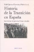 historia de la transicion en españa-rafael quirosa-cheyrouze-9788497427135 historia de la transicion en españa-rafael quirosa-cheyrouze-9788497427135