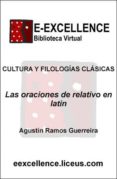 las oraciones de relativo en latin (ebook)-9788498228335 las oraciones de relativo en latin (ebook)-9788498228335