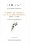 o. c. juan ramon jimenez: poemas en prosa i: baladas para despues (1901-1913)-juan ramon jimenez-9788498950335 o. c. juan ramon jimenez: poemas en prosa i: baladas para despues (1901-1913)-juan ramon jimenez-9788498950335
