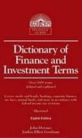 dictionary of finance and investment terms (8th ed)-john downes-jordan goodman elliot-9780764143045 dictionary of finance and investment terms (8th ed)-john downes-jordan goodman elliot-9780764143045