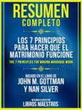 Descargar nuevos libros gratis en línea RESUMEN COMPLETO: LOS 7 PRINCIPIOS PARA HACER QUE EL MATRIMONIO FUNCIONE CHM iBook ePub (Spanish Edition) 9783967993745