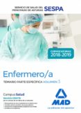 enfermero/a del servicio de salud del principado de asturias (sespa). temario parte especifica (vol. 3)-9788414220245 enfermero/a del servicio de salud del principado de asturias (sespa). temario parte especifica (vol. 3)-9788414220245