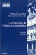 comentario a la politica de aristoteles-santo tomas de aquino-pedro de alvernia-9788431319045 comentario a la politica de aristoteles-santo tomas de aquino-pedro de alvernia-9788431319045