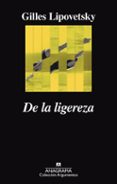 de la ligereza-gilles lipovetsky-9788433964045 de la ligereza-gilles lipovetsky-9788433964045