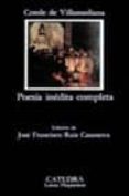 poesia inedita completa-juan de tassis-conde de villamediana-9788437612645 poesia inedita completa-juan de tassis-conde de villamediana-9788437612645