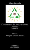controversia del toro y el torero; la cena-maria bolaños-9788437628745 controversia del toro y el torero; la cena-maria bolaños-9788437628745