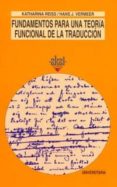 fundamentos para una teoria funcional de la traduccion-katharina reiss-hans vermeer-9788446004745 fundamentos para una teoria funcional de la traduccion-katharina reiss-hans vermeer-9788446004745