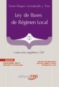 ley de bases de regimen local. texto integro actualizado y test ( 7ª ed)-9788468120645 ley de bases de regimen local. texto integro actualizado y test ( 7ª ed)-9788468120645