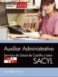 auxiliar administrativo. servicio de salud de castilla y león (sacyl). temario vol. ii.-9788468167145 auxiliar administrativo. servicio de salud de castilla y león (sacyl). temario vol. ii.-9788468167145