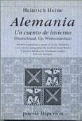 alemania: un cuento de invierno (ed. bilingue) (2ª ed.)-heinrich heine-9788475177045 alemania: un cuento de invierno (ed. bilingue) (2ª ed.)-heinrich heine-9788475177045