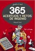 365 acertijos y retos de ingenio-miquel capo-9788490432945 365 acertijos y retos de ingenio-miquel capo-9788490432945